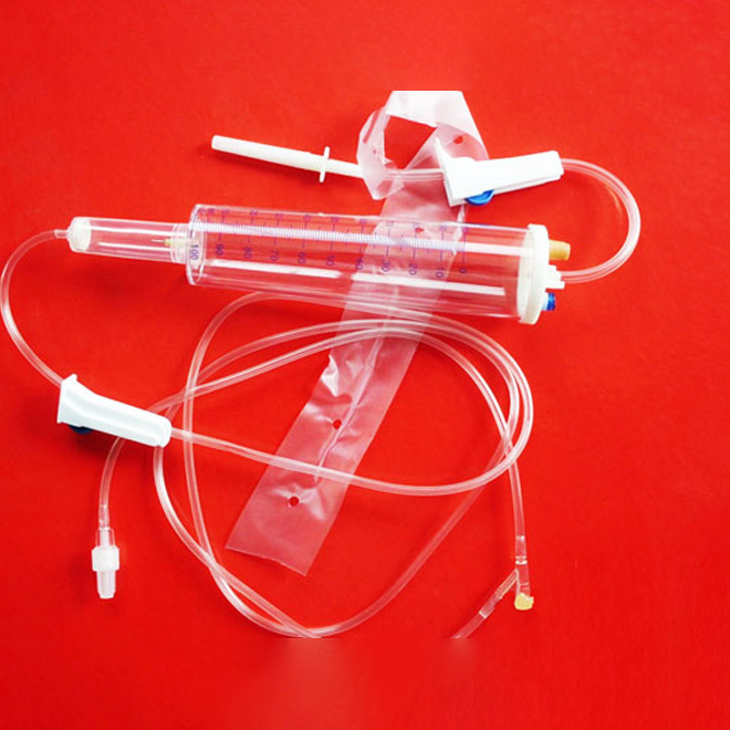 Henso Disposable Pediatric Burette Infusion Set with Micro Drip