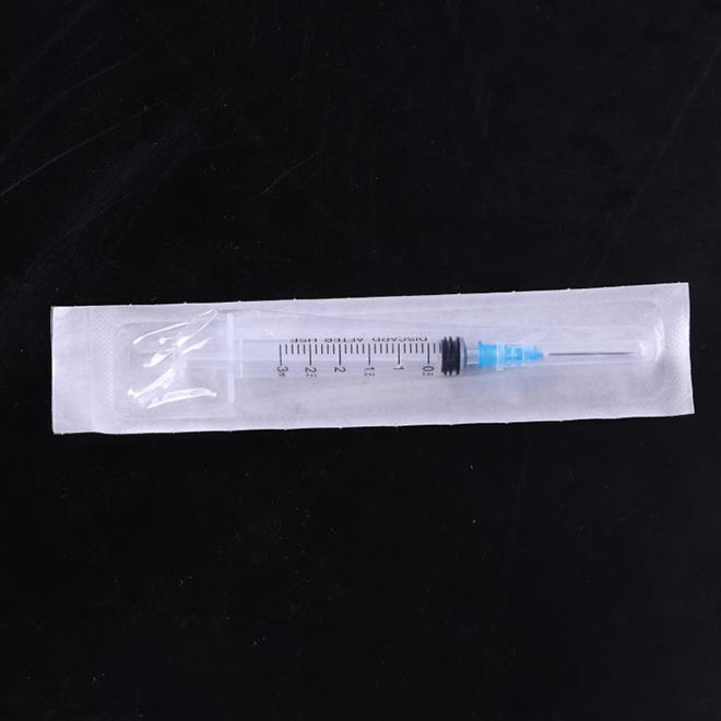 1ml Disposable Luer Slip Syringe with Needle