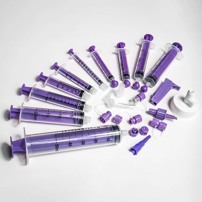 Disposable Medical Enfit Syringe 1ml 3ml 5ml 10ml 20ml 35ml 60ml 100ml Enteral Feeding Syringe