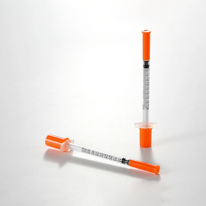 0.5ml 1ml 2ml Injection Disposable Safety Sterile Injection Medical Insulin Syringe