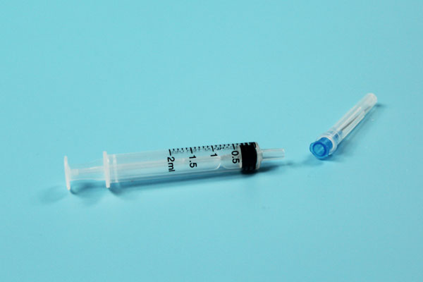 2ml disposable syringe