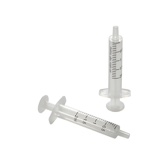 2ml Two Parts Medical Disposable Syringe